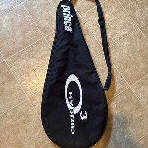 Prince O3 Air hybrid thunder midplus tennis racket with case
